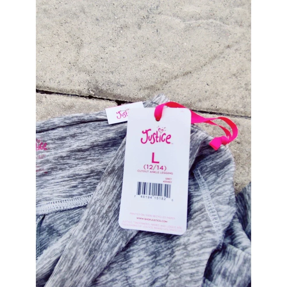 Justice athletic leggings new